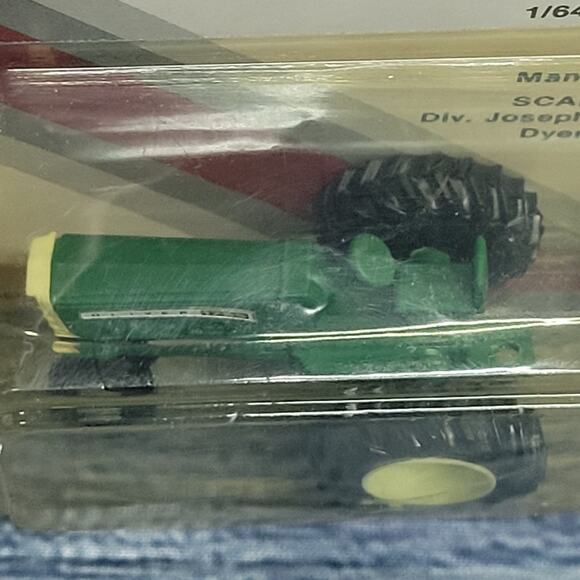 Vtg Scale Models WFE 1/64 Scale Oliver 1755 plastic n/frontend tractor green - Picture 5 of 9